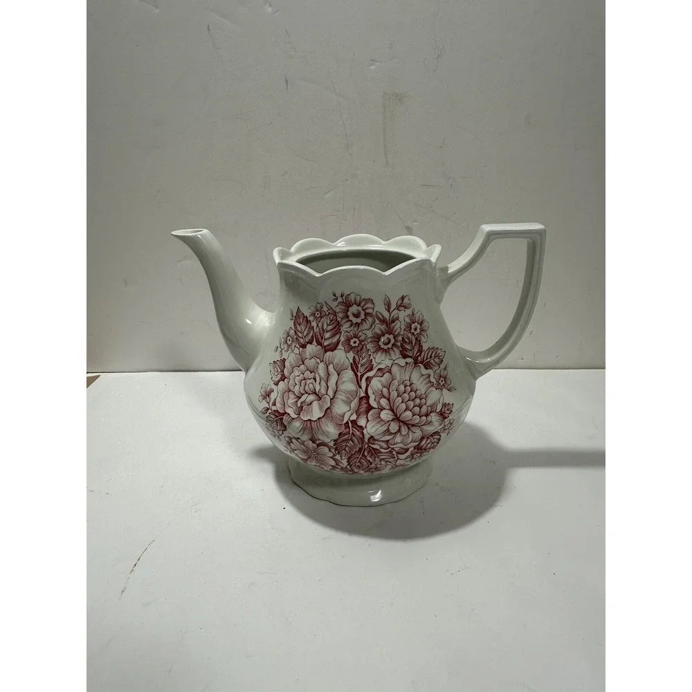 Royal Staffordshire Avondale Large +‎ Small Pitcher Bowl Set 2 England J&G Pink